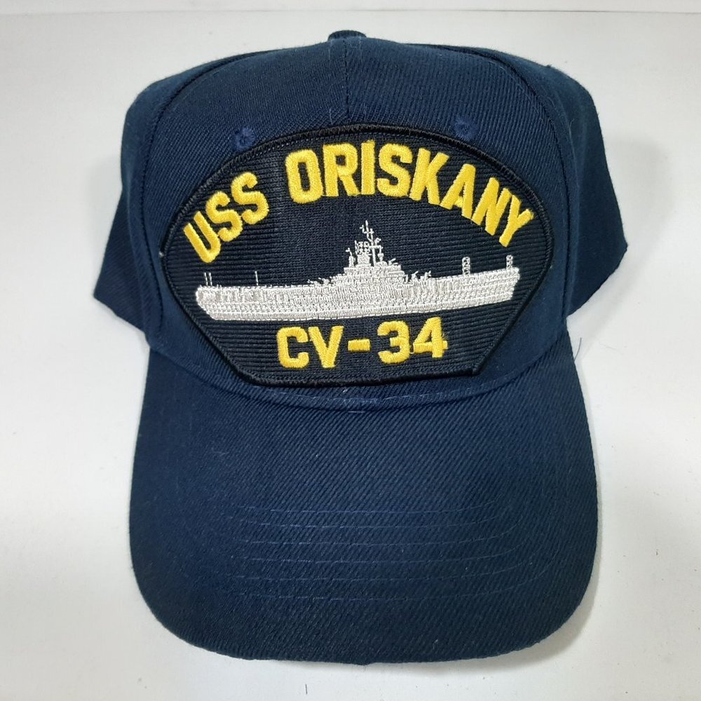 U.S. Navy USS Oriskany CV-34 Men's Patch Cap Hat N